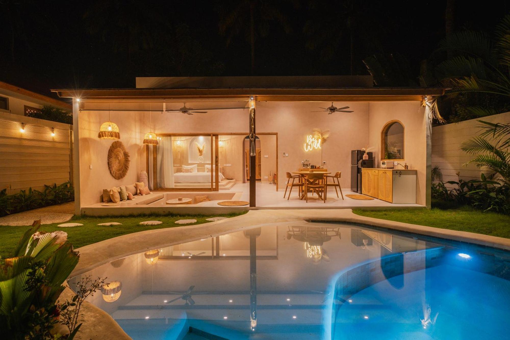 Gili Boho Villas - Aesthetic Private Pool Villas Gili Trawangan Exteriér fotografie