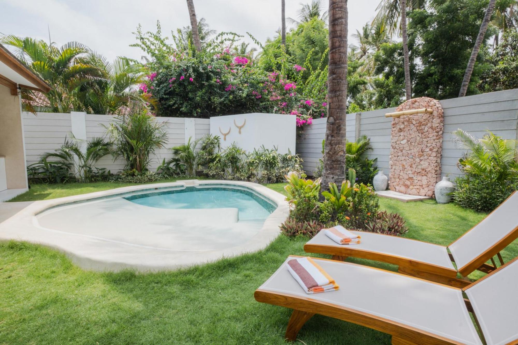 Gili Boho Villas - Aesthetic Private Pool Villas Gili Trawangan Exteriér fotografie