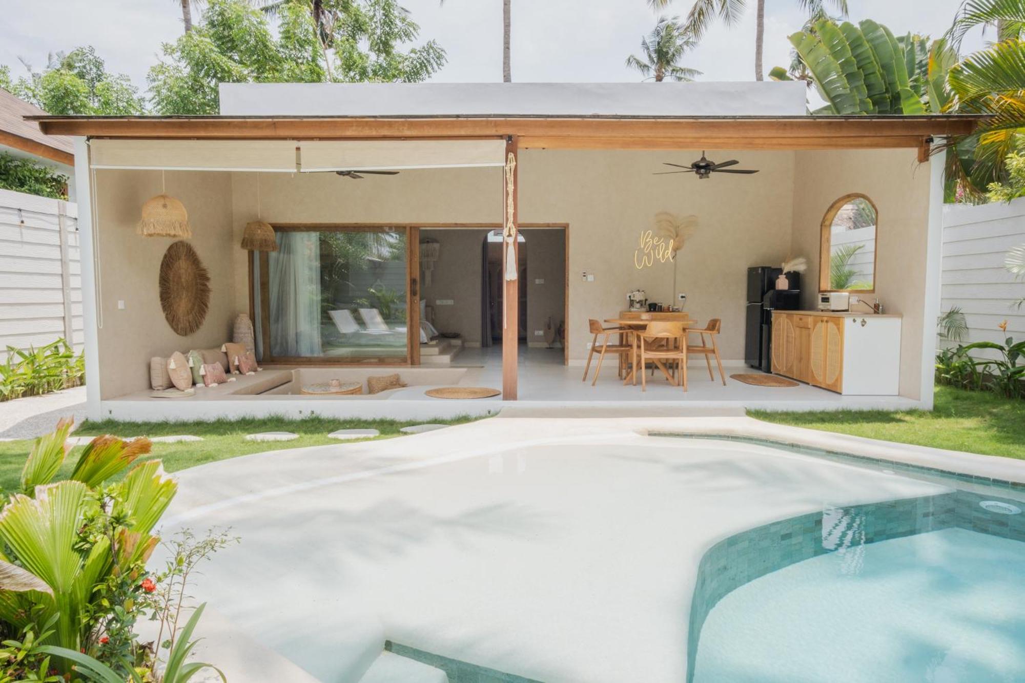 Gili Boho Villas - Aesthetic Private Pool Villas Gili Trawangan Exteriér fotografie
