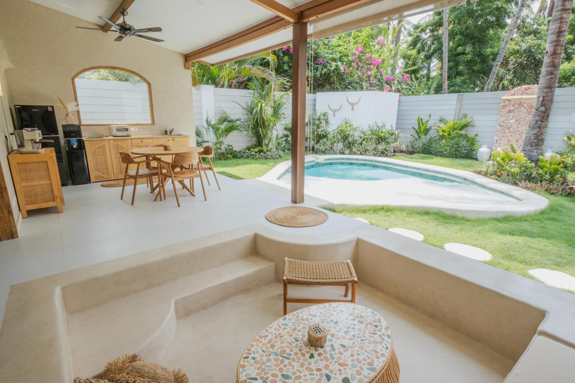 Gili Boho Villas - Aesthetic Private Pool Villas Gili Trawangan Exteriér fotografie