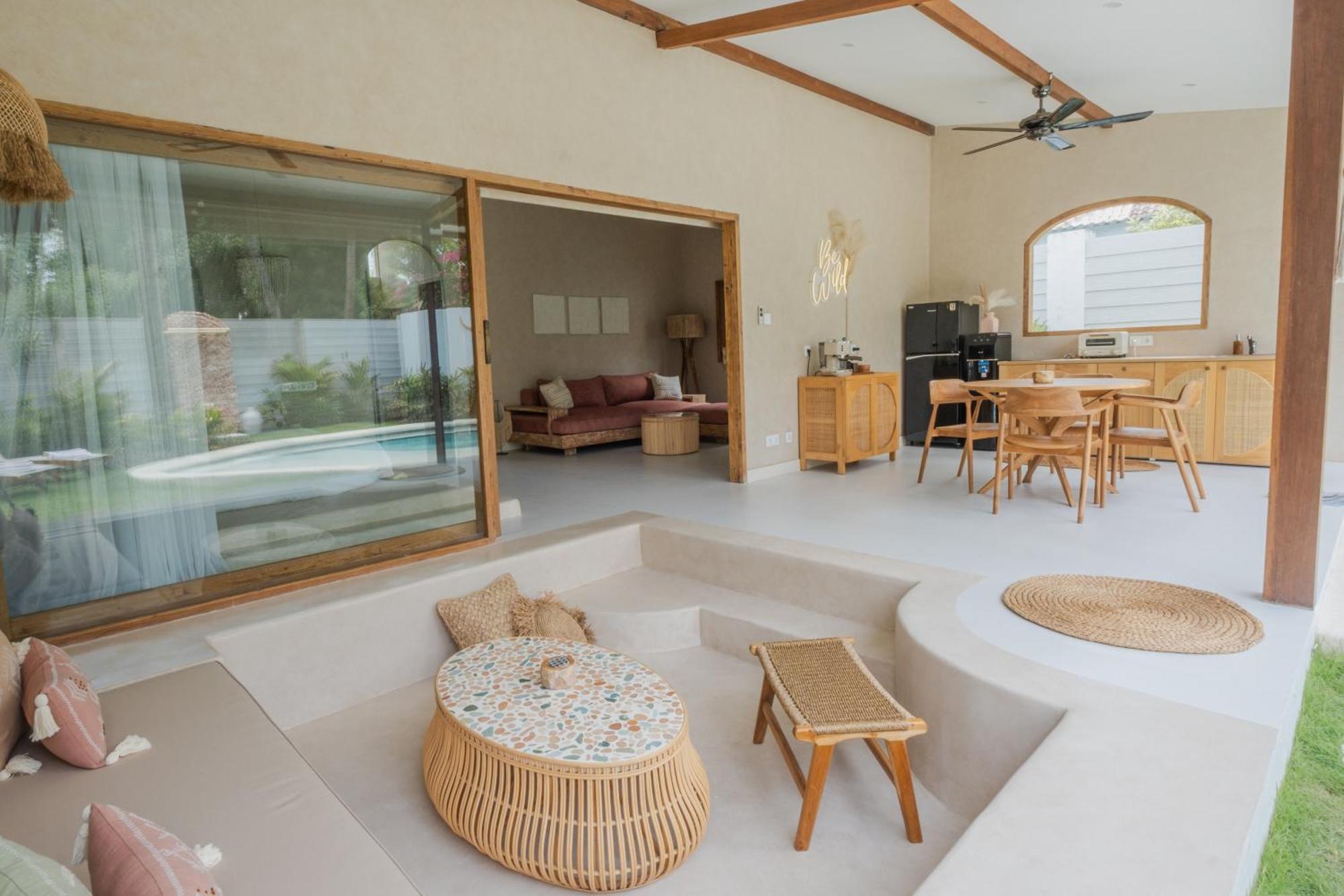 Gili Boho Villas - Aesthetic Private Pool Villas Gili Trawangan Exteriér fotografie