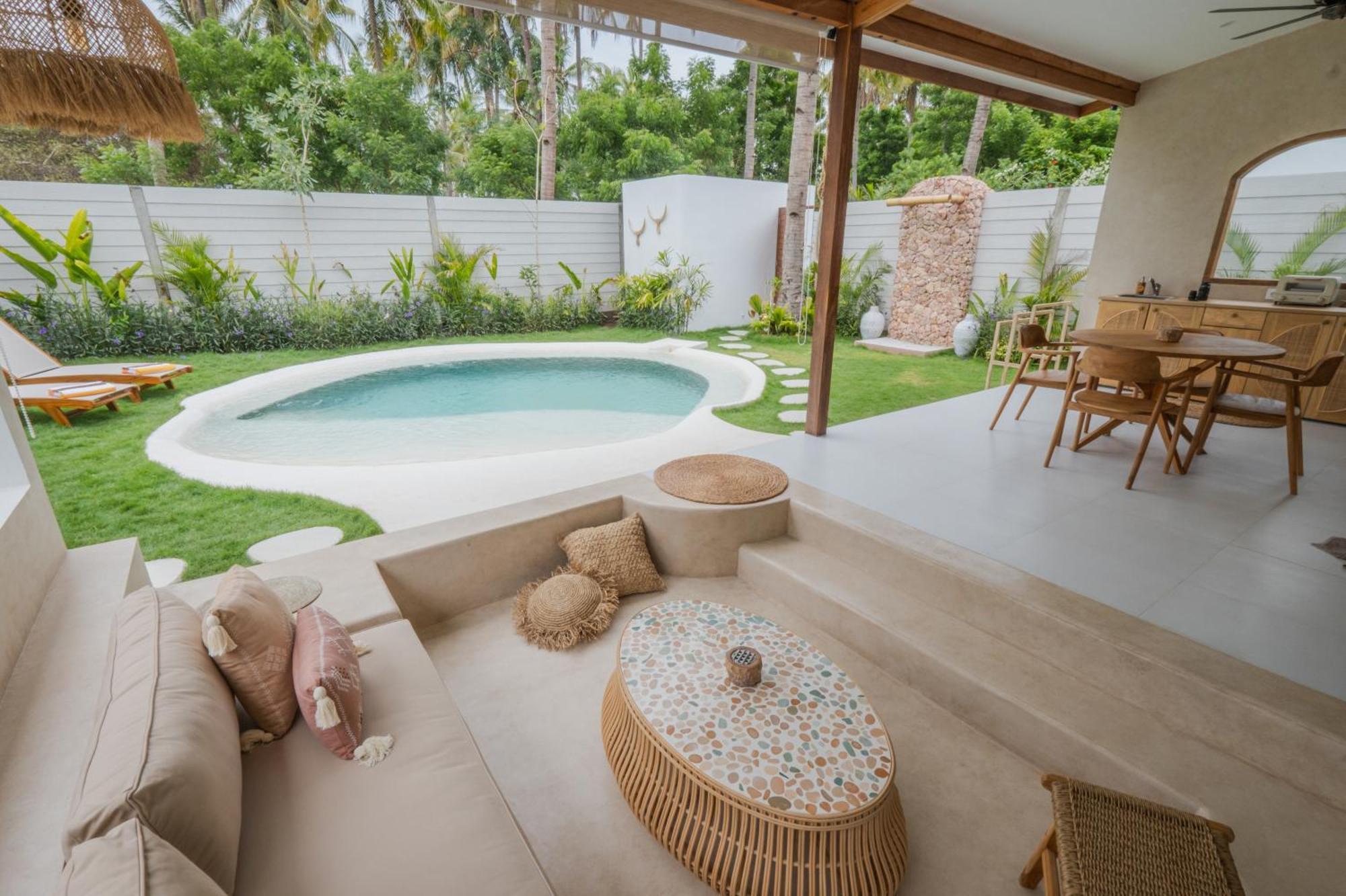 Gili Boho Villas - Aesthetic Private Pool Villas Gili Trawangan Exteriér fotografie